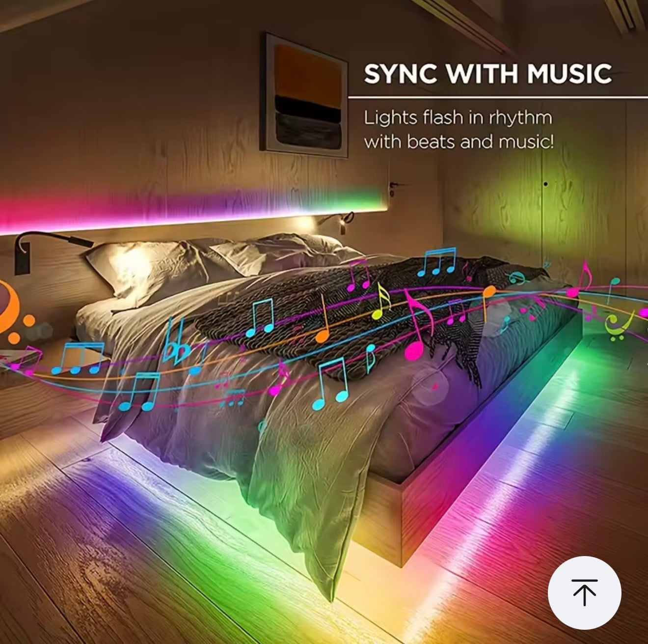 LED Strip Lights USB 5-20m RGB Colour Changing Tape for TV Kitchen Cabinet