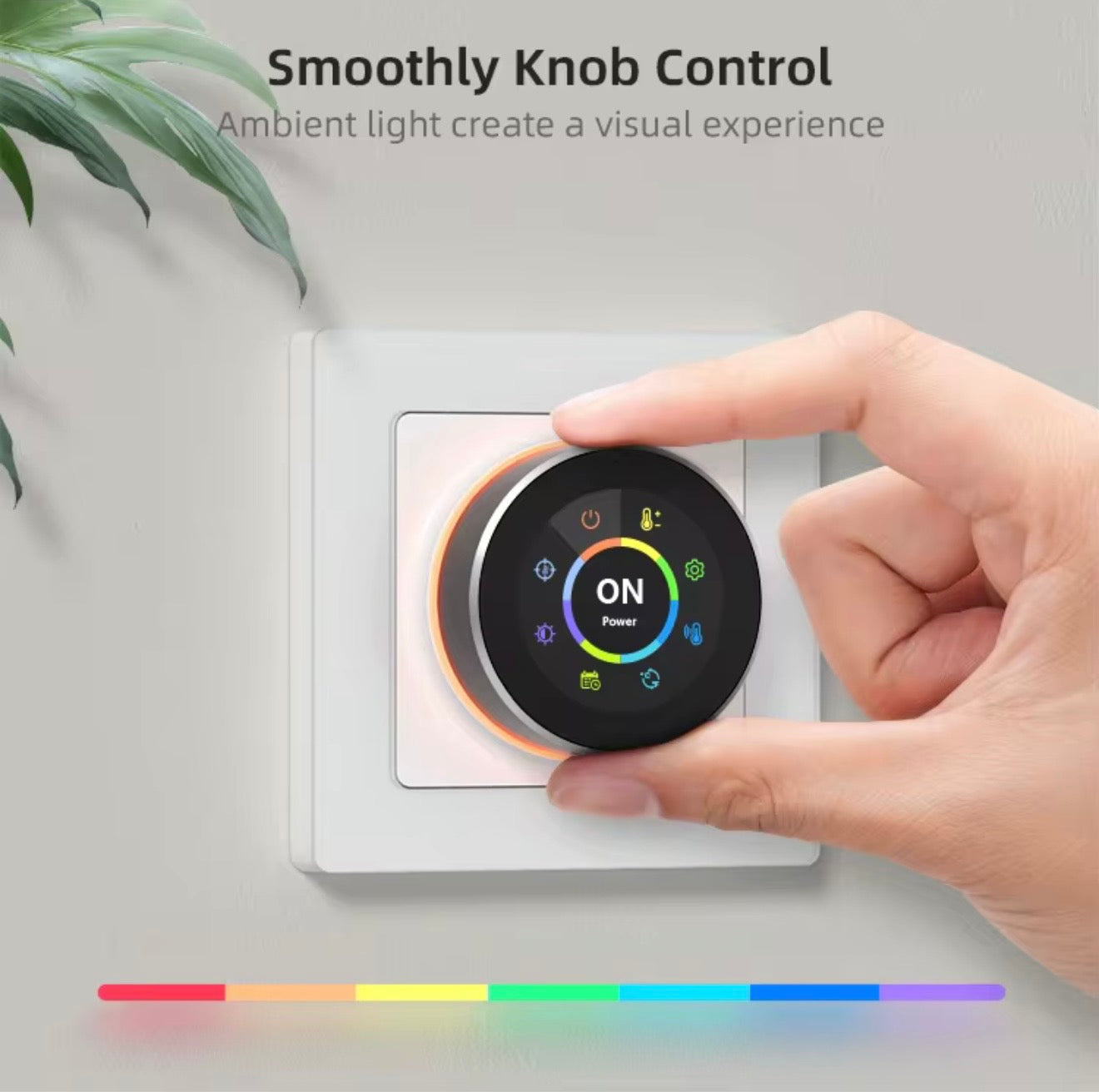 Avatto WT20R WiFi Smart Knob Thermostat – Electric Floor Heating & Water/Gas Boiler