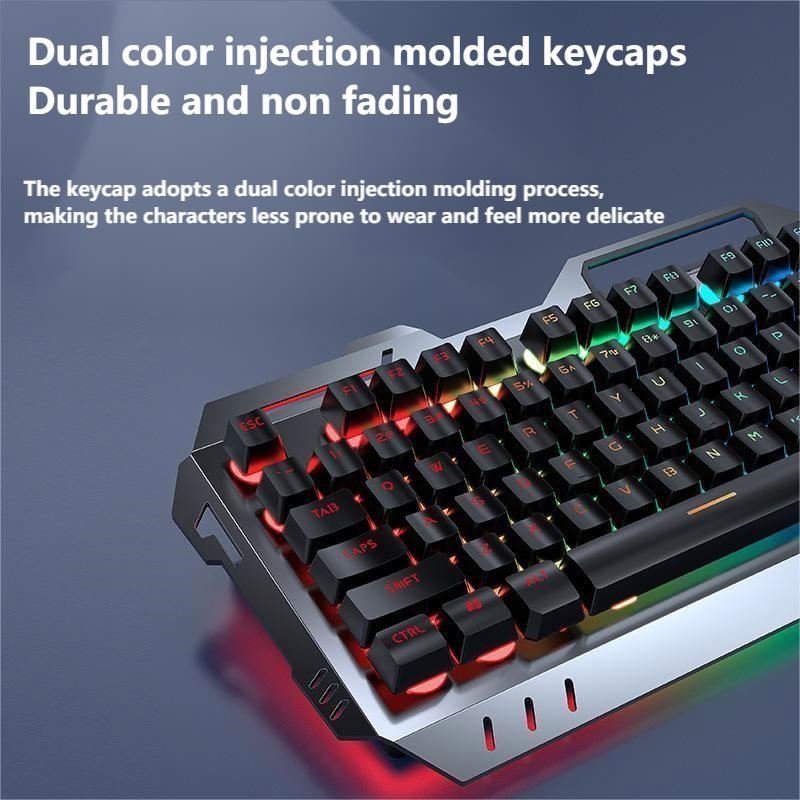 EWEADN GX810 Wireless RGB Gaming Keyboard & G306 Mouse Bundle