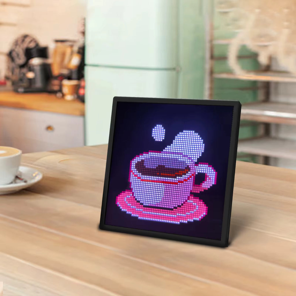 64x64 Pixel Art Clock – Smart LED Ambient Display