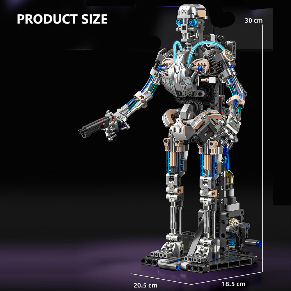 MJI 13091 Mechanical Skeleton Robot Building Block Set – Ages 12+
