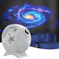 3D Galaxy Projector – 60 Dynamic Scenes, HD Planetarium with Bluetooth Speaker