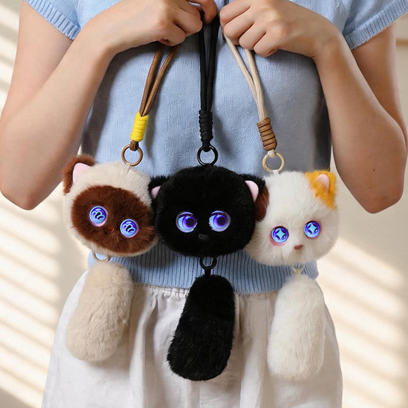 TechStar AI Cat Companion Interactive Plush Toy