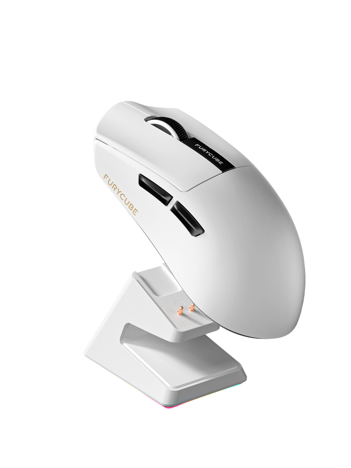 FURYCUBE G9 PRO Tri-Mode Wireless Gaming Mouse with RGB Charging Dock | PAW3311 | 22000 DPI - Jackson’s Cool Stuff