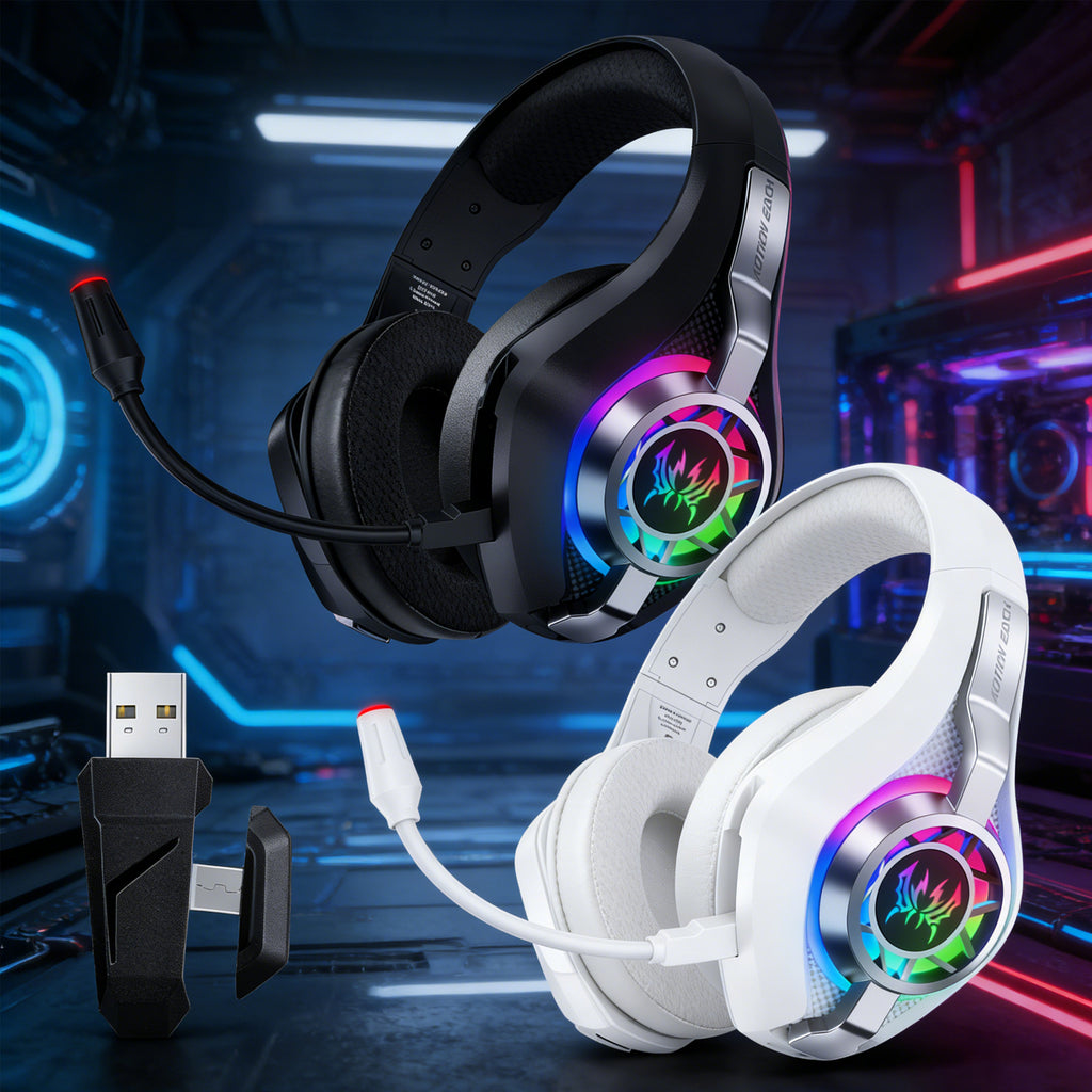 KOTION EACH GS400 Ultra Wireless Gaming Headset, 7.1 Surround Sound, RGB, ANC