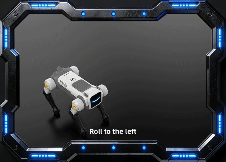 Smart Stunt Robot Dog Toy with Voice Control & Remote