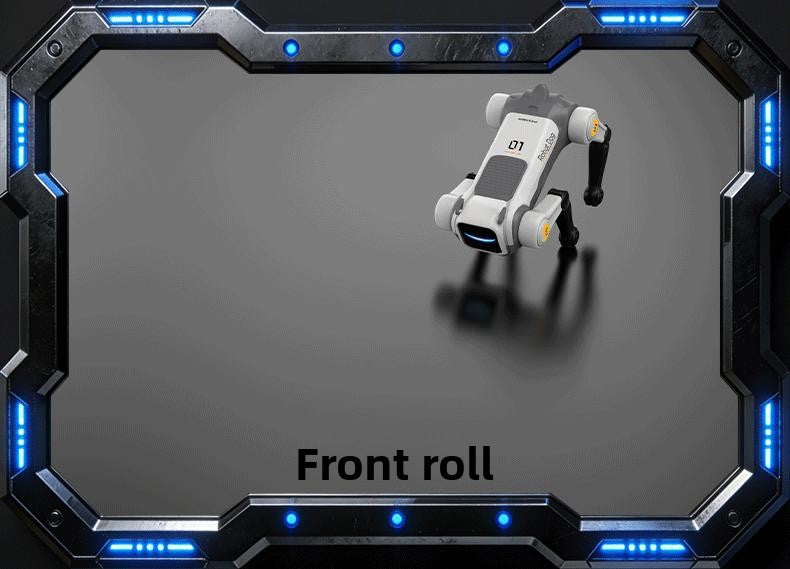 Smart Stunt Robot Dog Toy with Voice Control & Remote