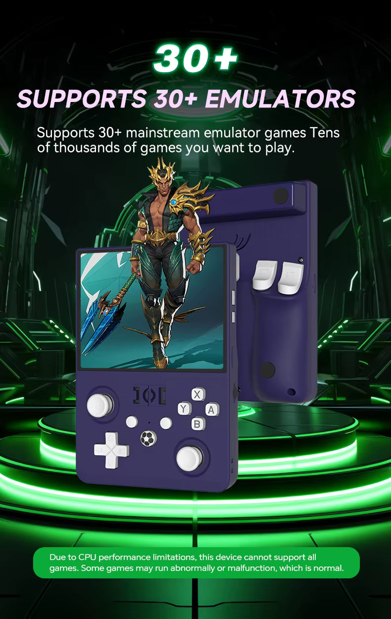 R36MAX 2 Handheld Game Console 4.5" | 128GB | Linux | Retro Pocket Gaming