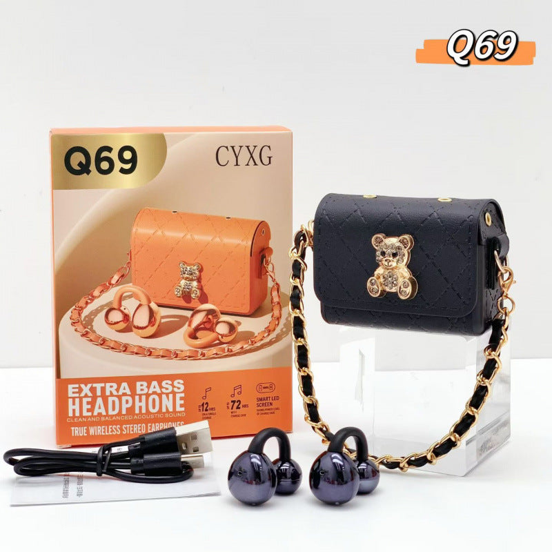 TWS Ear Clip Wireless Earphones – Sports Earbuds