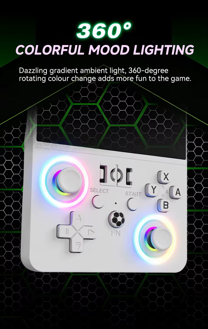 R36MAX 2 Handheld Game Console 4.5" | 128GB | Linux | Retro Pocket Gaming