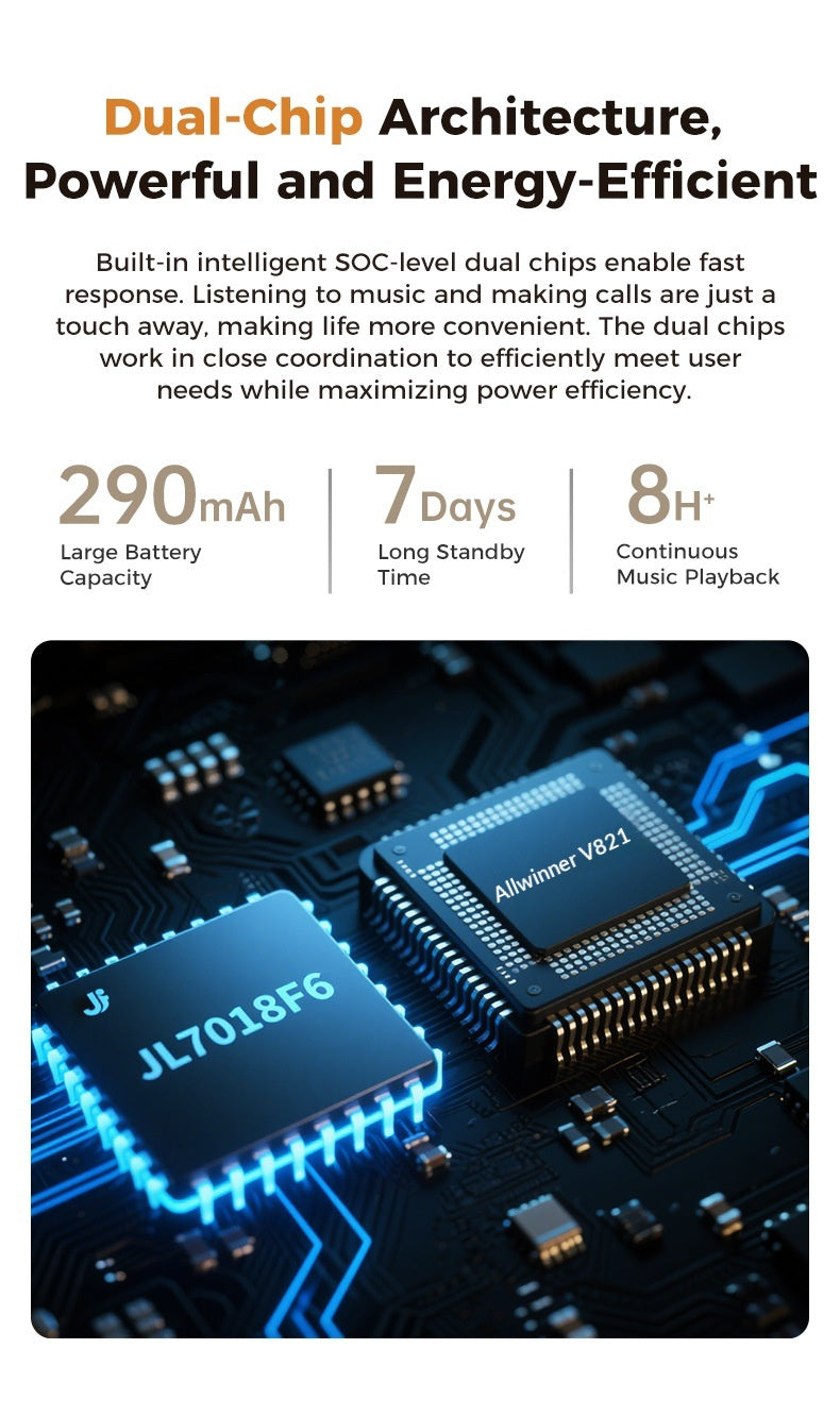 M02 Ultra AI Smart Glasses – 8MP Dual Camera, 32GB, ChatGPT, Real-Time Translation & IPX-5 | Two Lens Sets Included - Jackson’s Cool Stuff