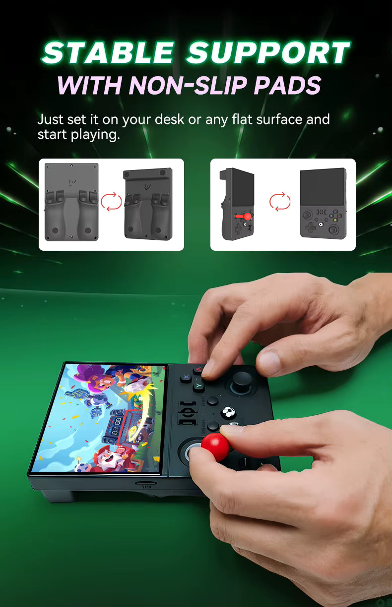 R36MAX 2 Handheld Game Console 4.5" | 128GB | Linux | Retro Pocket Gaming
