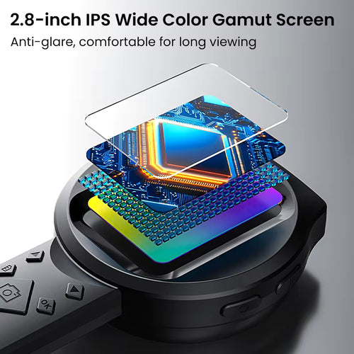 100X Portable Digital Magnifier 1080P HD Microscope | 2.8" IPS Screen | Electronics & Jewellery Inspection