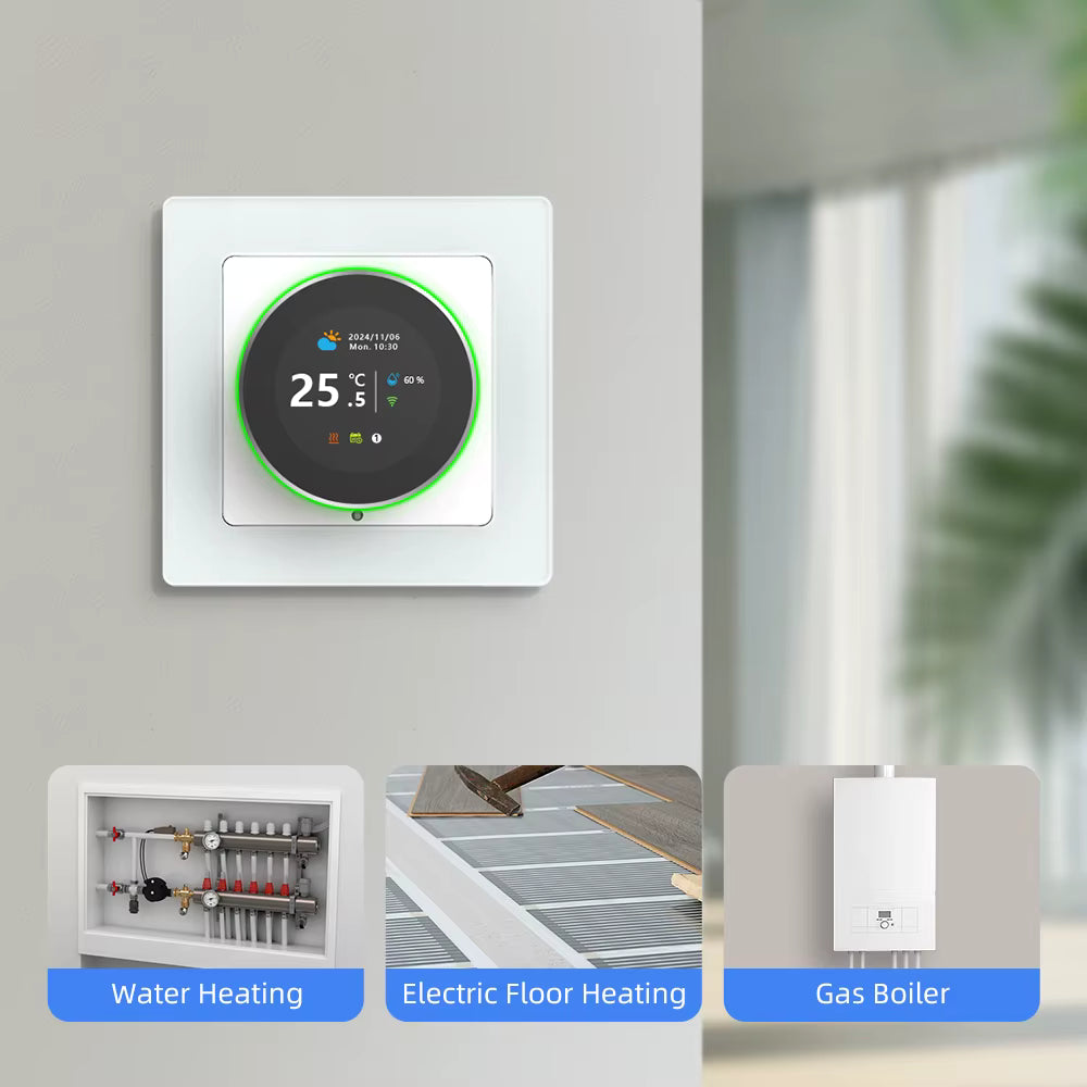 Avatto WT20R WiFi Smart Knob Thermostat – Electric Floor Heating & Water/Gas Boiler