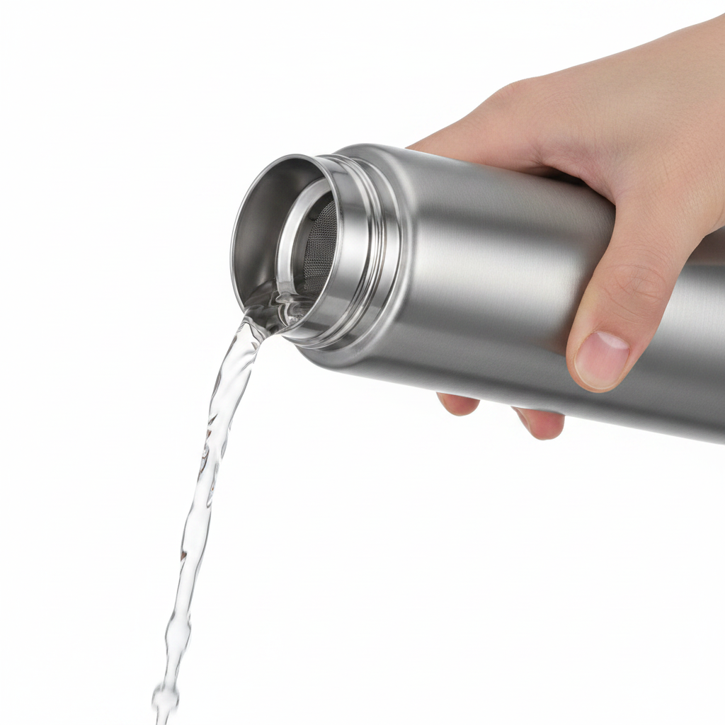 Smart Stainless Steel Water Bottle 1000ml with LED  Display - Jackson’s Cool Stuff