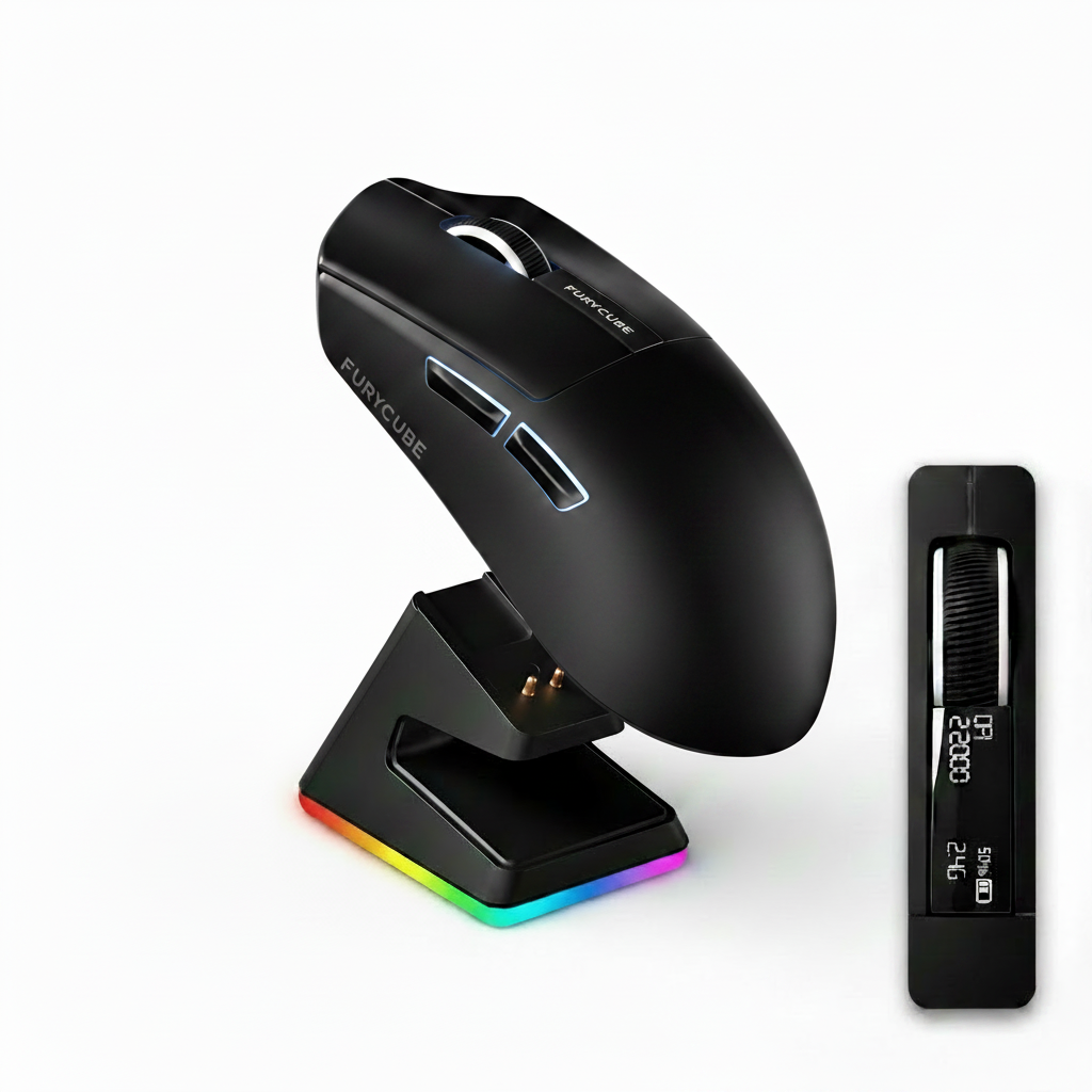 FURYCUBE G9 PRO Clean Black + RGB