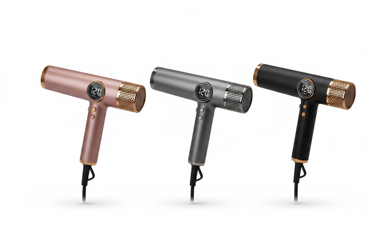 Hair Dryer Three Colours