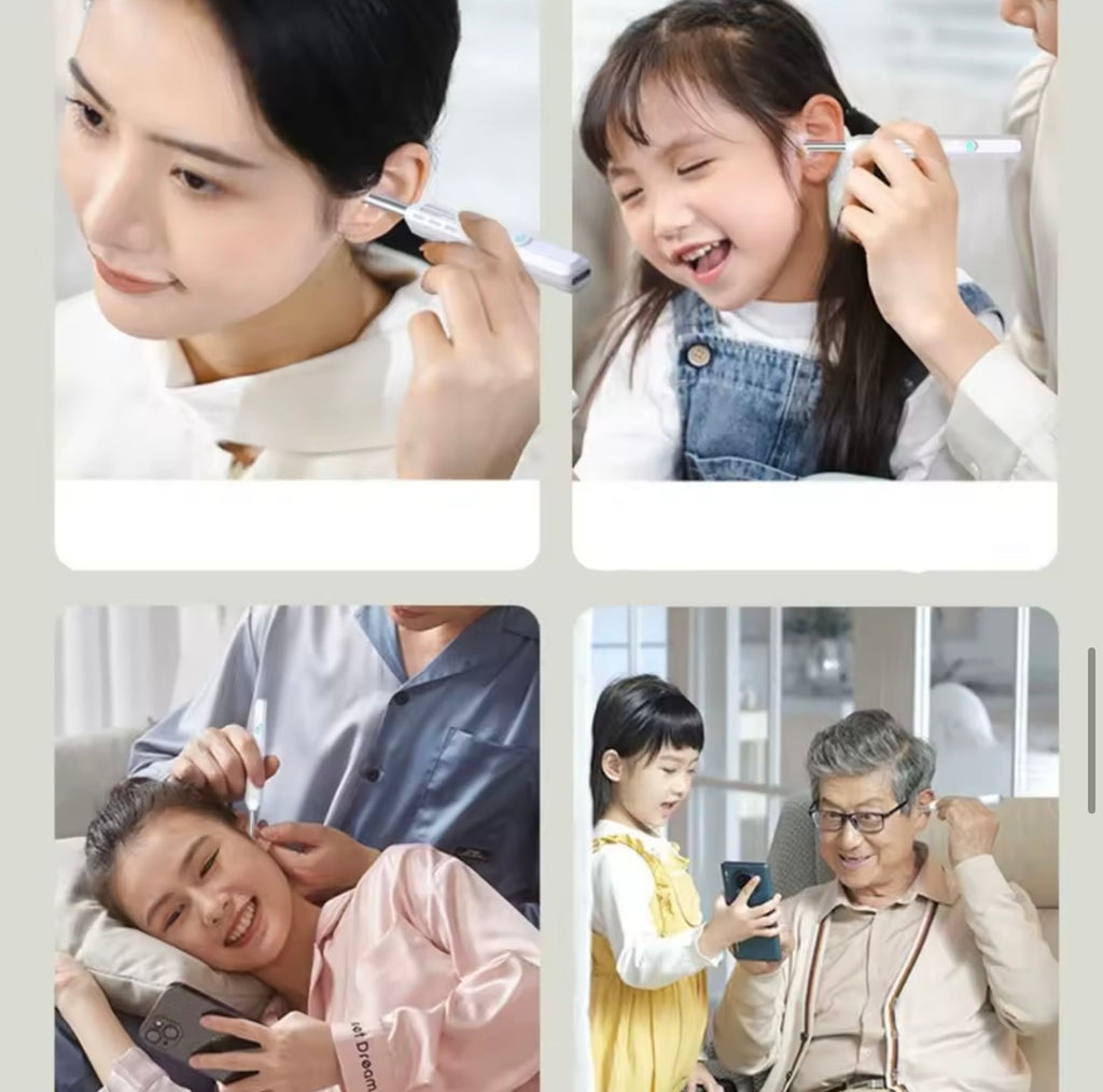 Ear Wax Remover Camera Wireless HD Ear Camera Cleaner Otoscope Endoscope