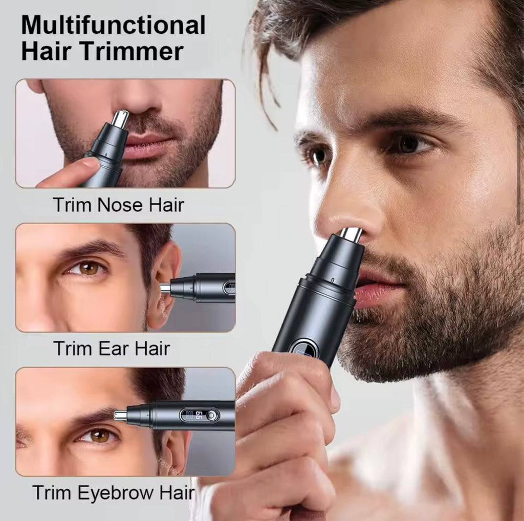 Rechargeable Mini Nose Hair Trimmer For Nose, Ear And Eyebrow