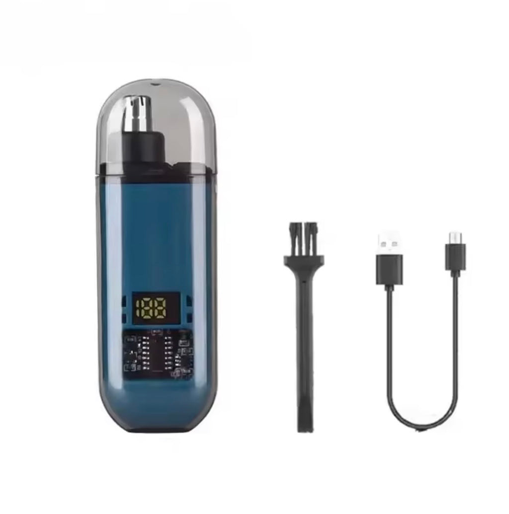 Electric Rechargeable Nose Hair Trimmer for Men & Women - Portable Mini USB