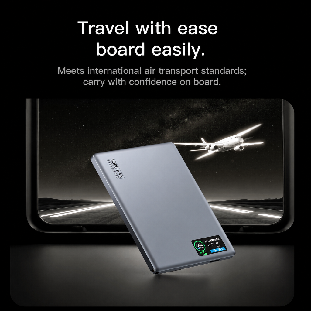 Q9 aluminium metal magnetic wireless power bank in Titanium Gold