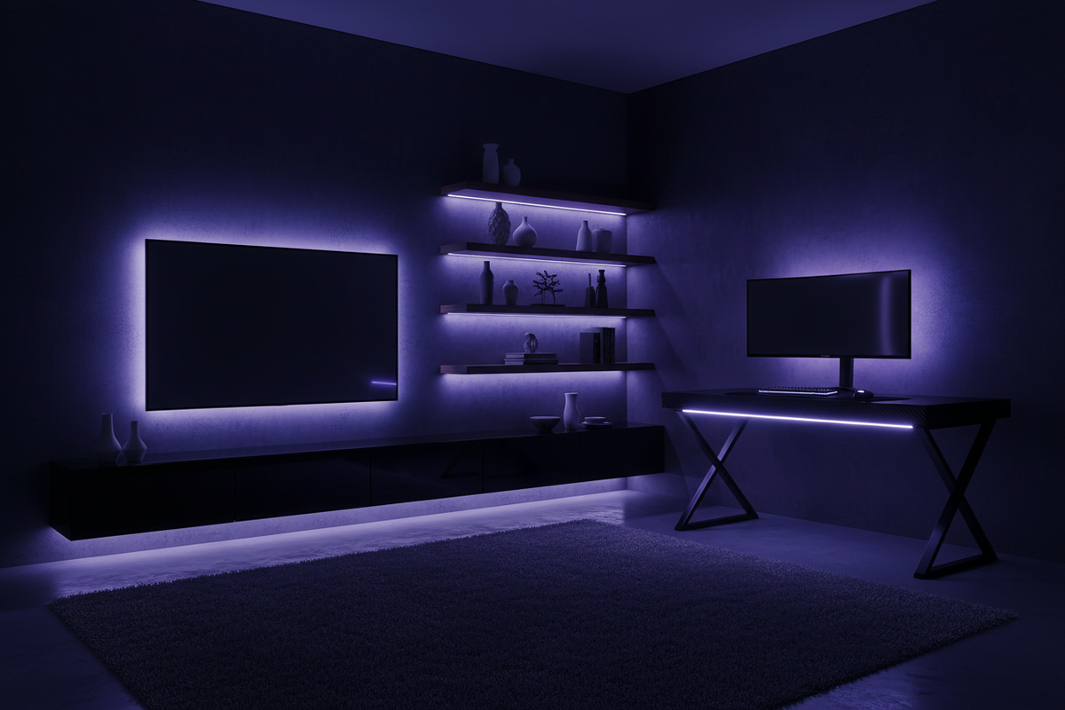 LED Strip Lights USB 5-20m RGB Colour Changing Tape for TV Kitchen Cabinet - Jackson’s Cool Stuff