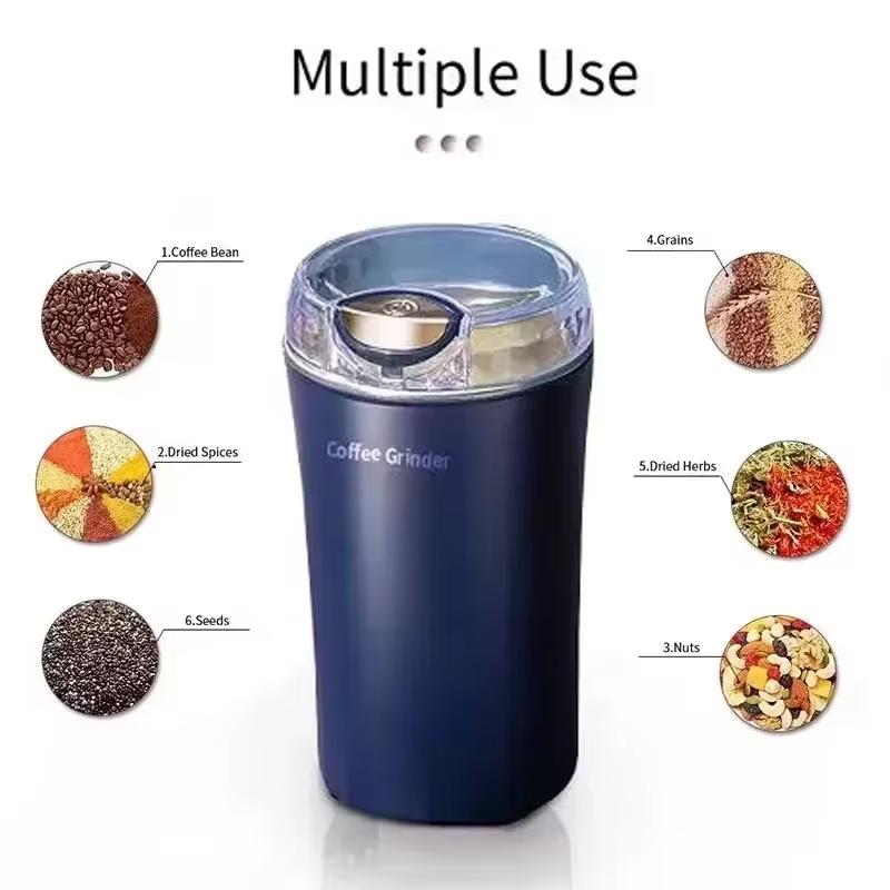 Electric Coffee & Spice Grinder — 300ml Stainless Steel Multi-Use Mill
