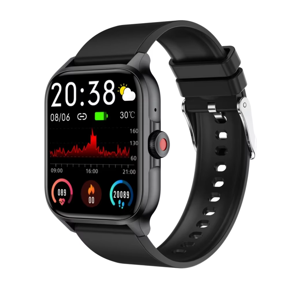 QX15 Smartwatch – Sport, Call, Voice Assistant, Hi-Fi Music & Body Temperature, Heart Rate