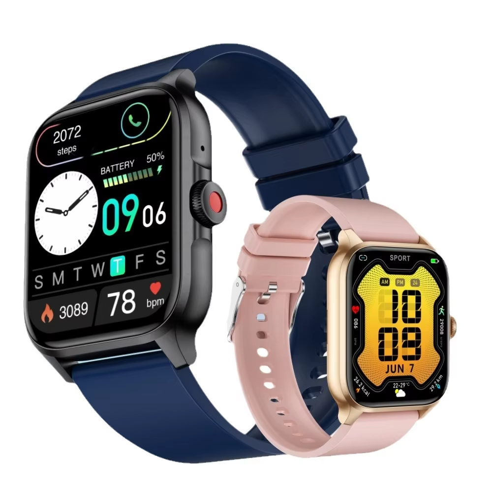 QX15 Smartwatch – Sport, Call, Voice Assistant, Hi-Fi Music & Body Temperature, Heart Rate
