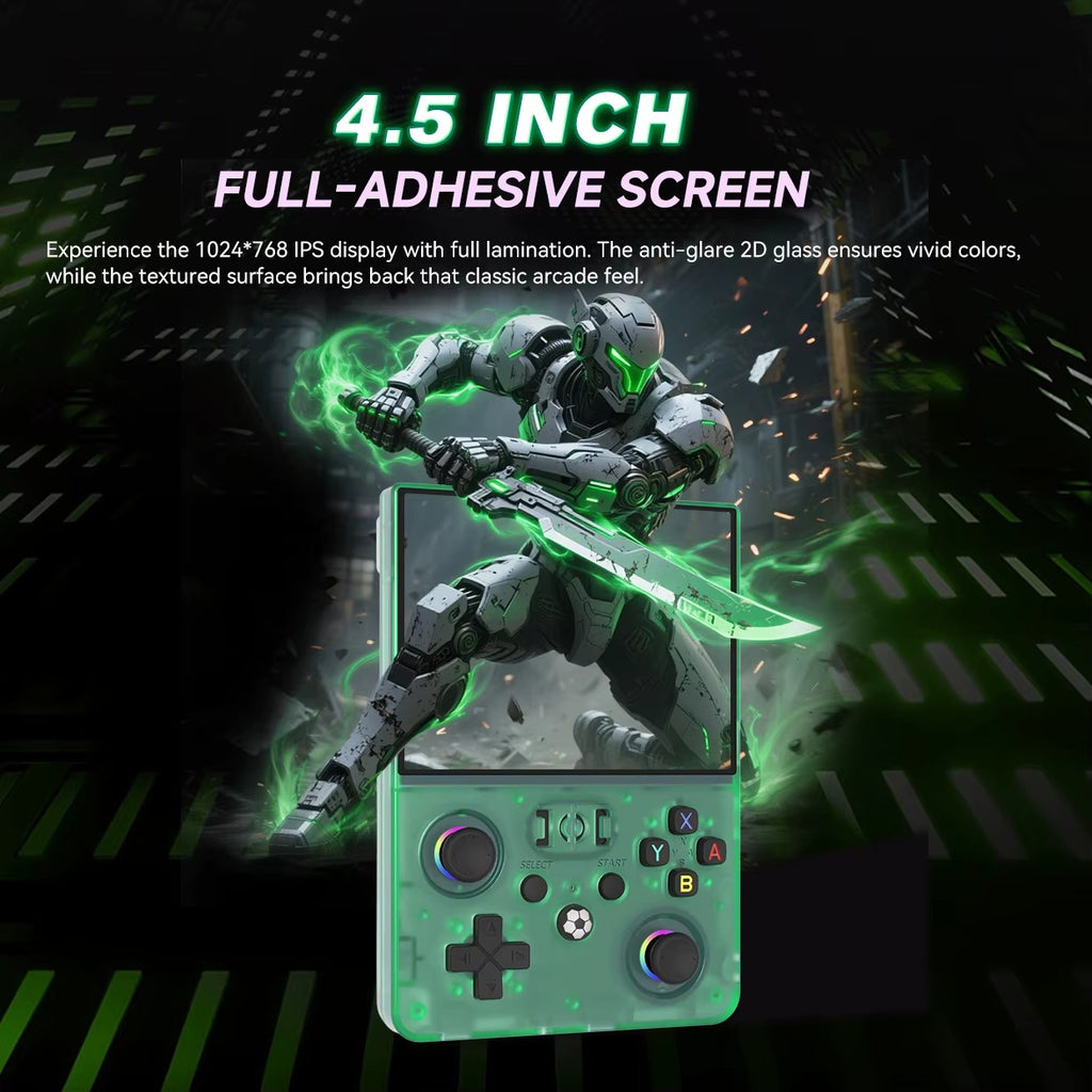 R36MAX 2 Retro Handheld Games Console - 4.5 inch IPS Screen, Open Source Linux - Jackson’s Cool Stuff