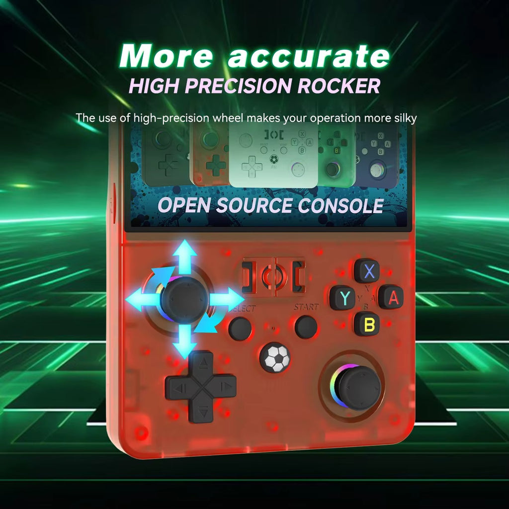 R36MAX 2 Retro Handheld Games Console - 4.5 inch IPS Screen, Open Source Linux - Jackson’s Cool Stuff