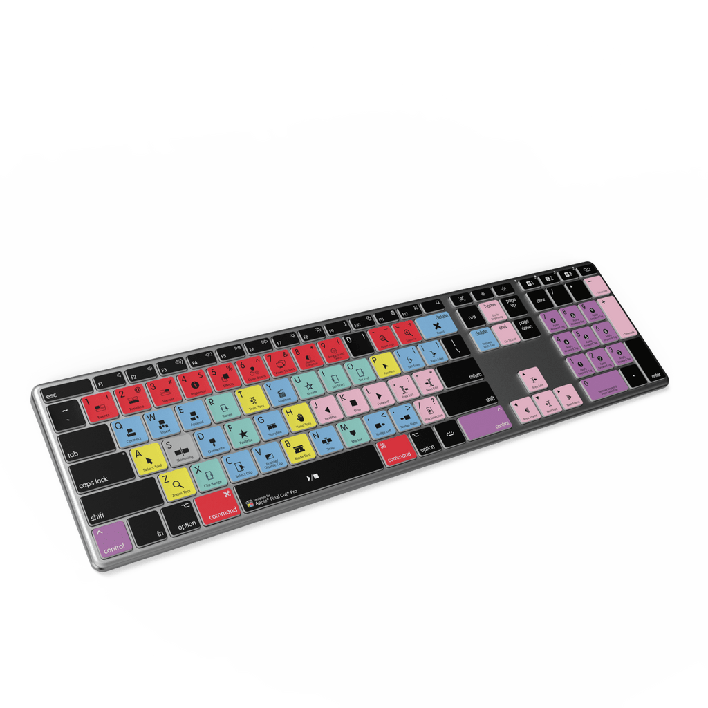 NEW Final Cut Pro Keyboard | Backlit | Wired & Wireless | Mac