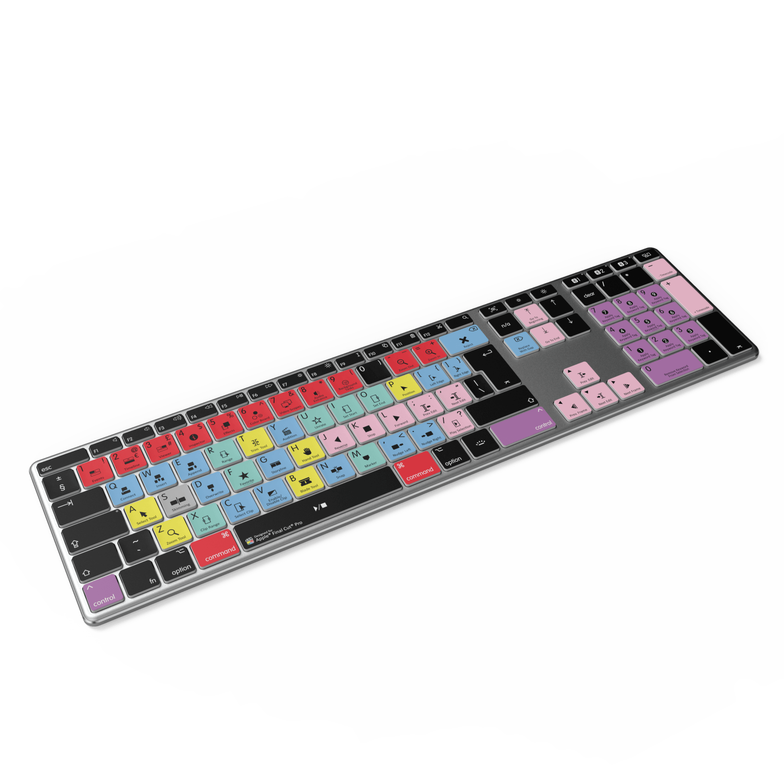NEW Final Cut Pro Keyboard | Backlit | Wired & Wireless | Mac