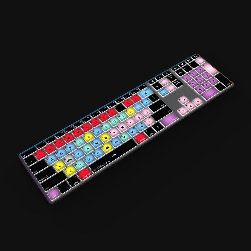 NEW Final Cut Pro Keyboard | Backlit | Wired & Wireless | Mac
