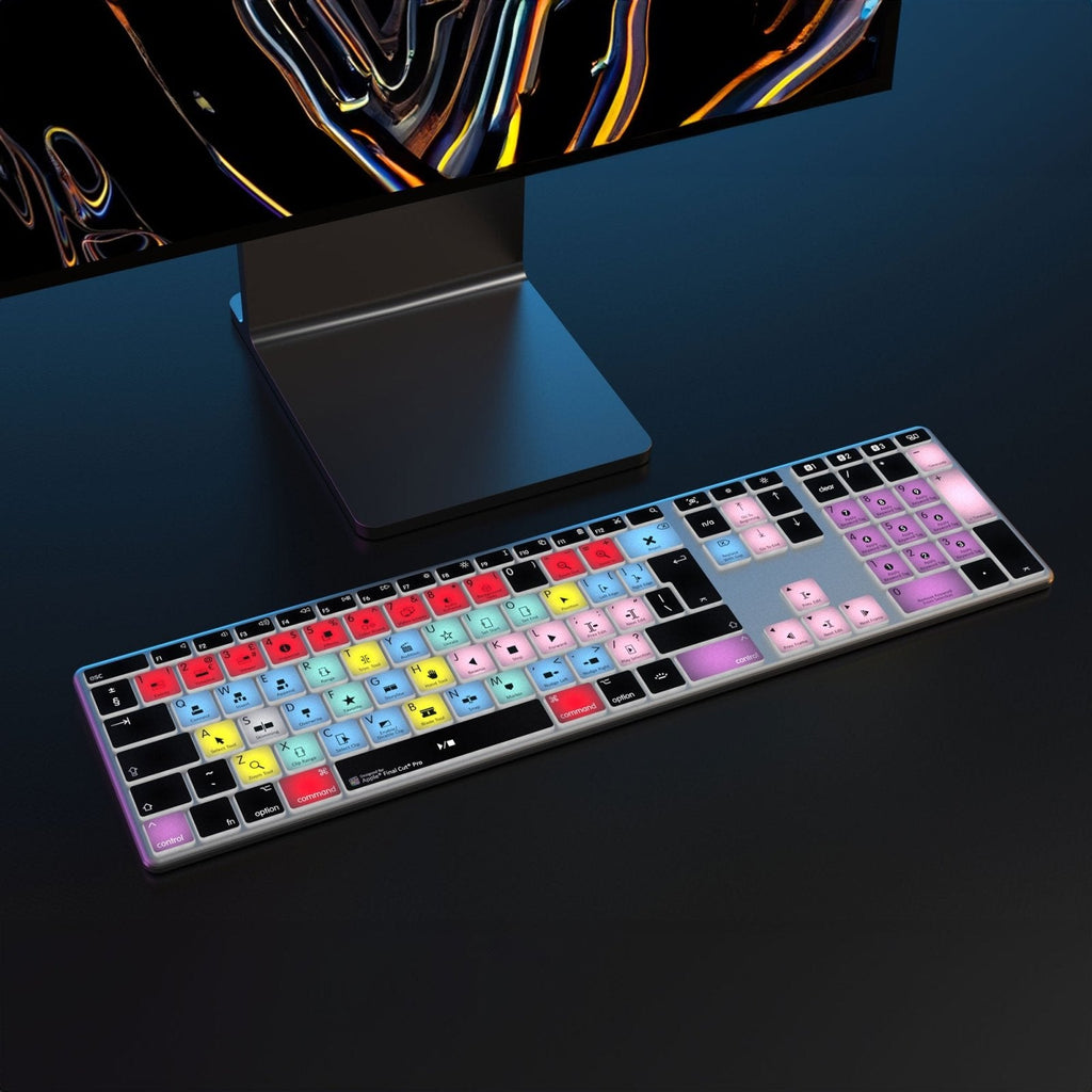 NEW Final Cut Pro Keyboard | Backlit | Wired & Wireless | Mac