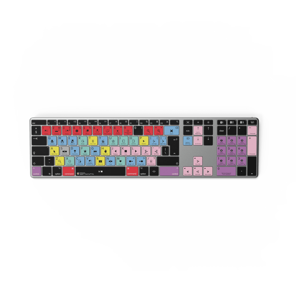 NEW Final Cut Pro Keyboard | Backlit | Wired & Wireless | Mac