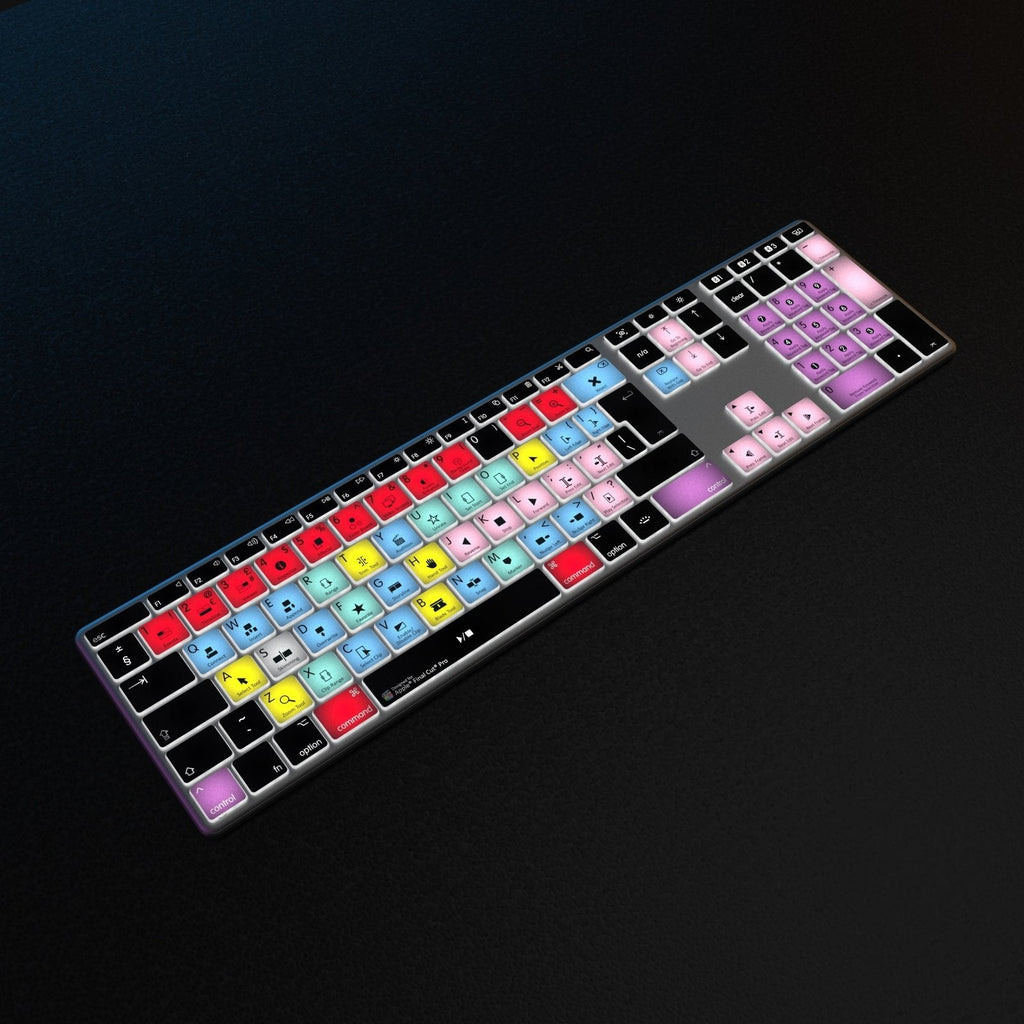 NEW Final Cut Pro Keyboard | Backlit | Wired & Wireless | Mac
