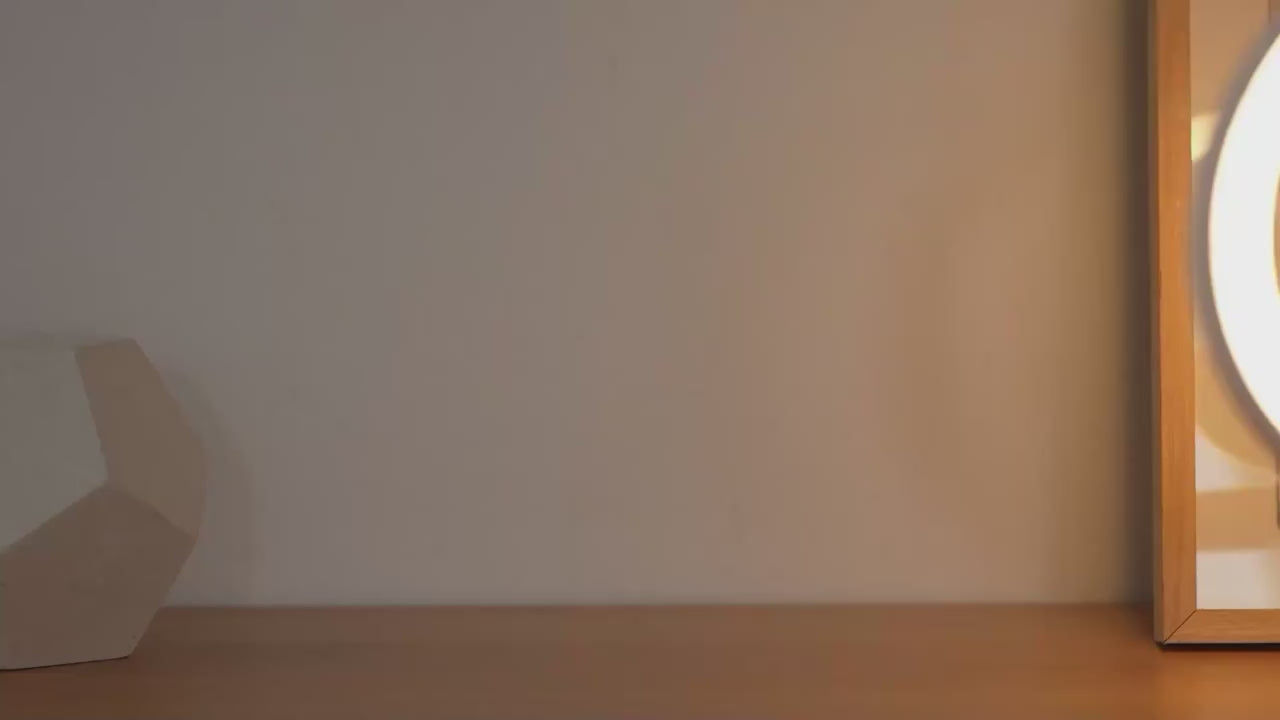 Smart Desk Lamp with Wireless Phone Charging & Quicksand Art | LED Night Light
