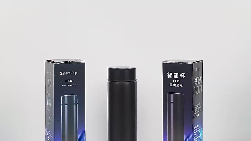 Smart Stainless Steel Temperature Display Thermos Water Bottle 500ml