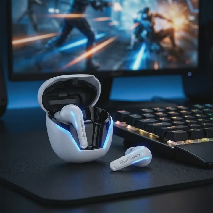 ONIKUMA T27 TWS 2.4G Wireless Gaming Earbuds