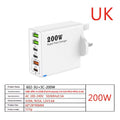 20W GaN Multi-Port Charger 3USB + 3PD | Fast Charging | UK Plug